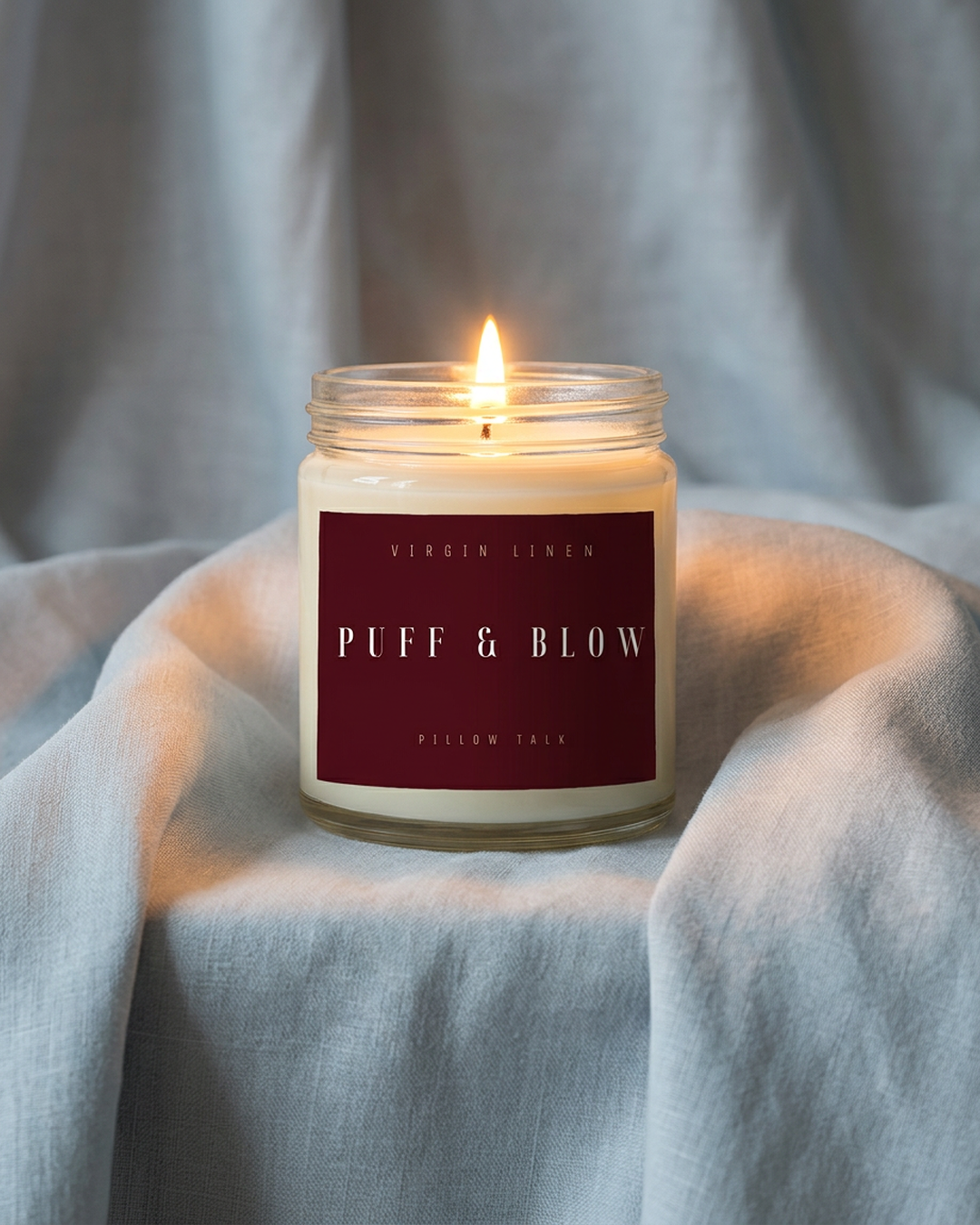 Virgin Linen Candle