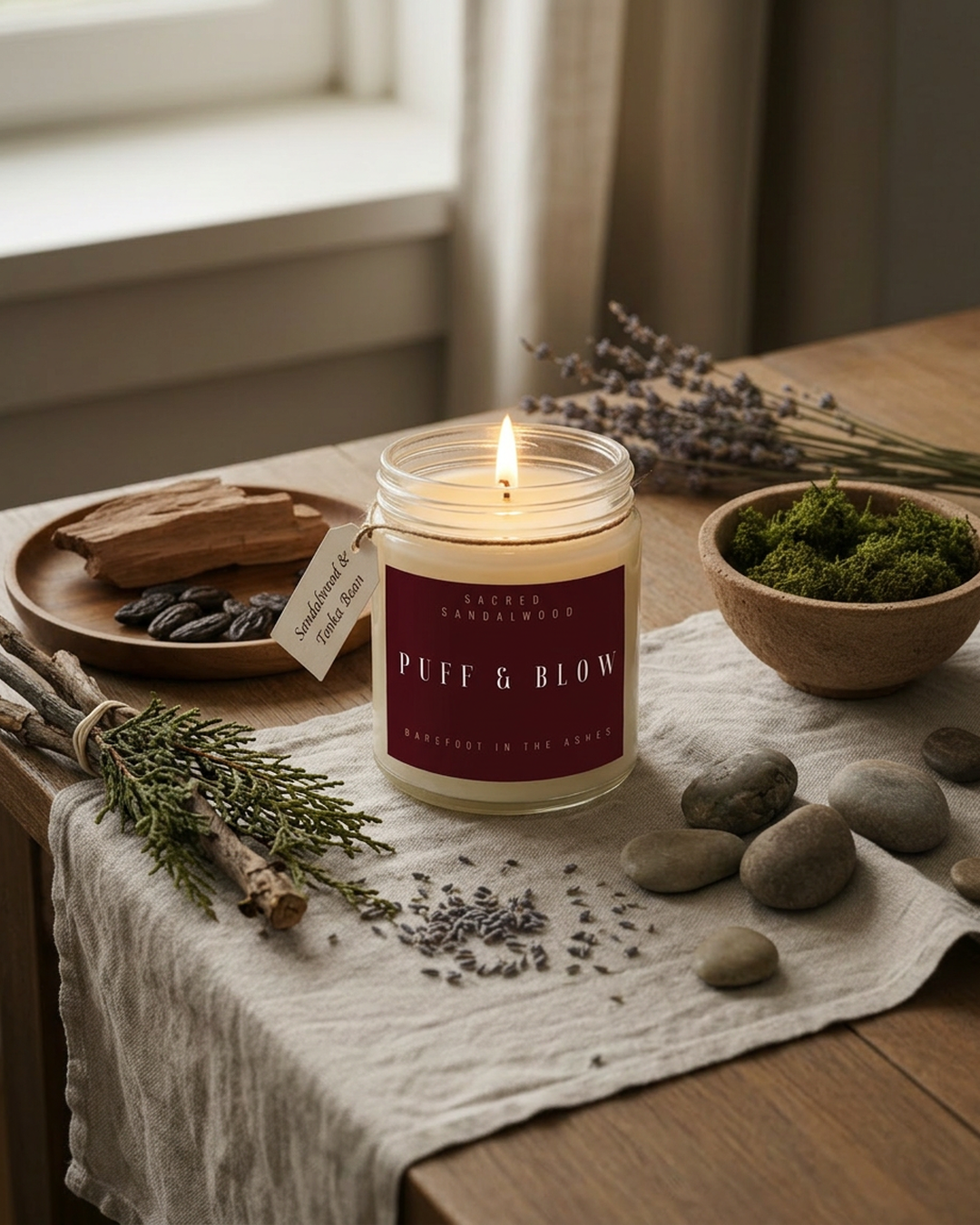 Sacred Sandalwood Candle